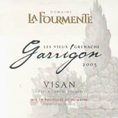 Wijn etiket - Garrigon - Domaine La Fourmente (Rhône)