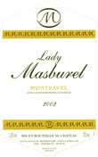 Wijn etiket - Lady Masburel Blanc - Château Masburel (Bergerac)