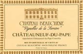Wijn etiket - Châteauneuf du Pape ’Vignobles de la Serrière’ - Château Beauchêne (Rhône)